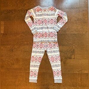 Burt's Bees Christmas Pajamas | Geometric - Size 3T